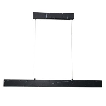 Lustra LED suspendata design modern PIERCE negru