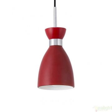 Lustra / Pendul design Vintage rosu, RETRO 20018