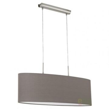 Lustra, Pendul modern maro-antracit, dim.75x22cm, Pasteri 31583 EL