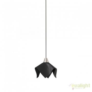 Pendul LED stil modern FAUNA negru 66234