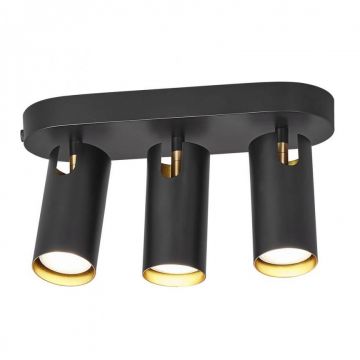 Plafoniera cu 3 spoturi design modern MIMI negru 2120476003 NL