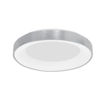 Plafoniera LED 3000K moderna 60cm RANDO THIN argintiu NVL-9353856