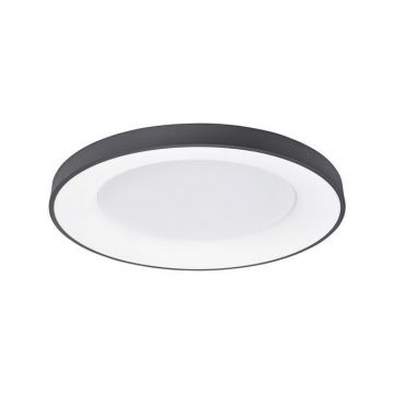 Plafoniera LED 3000K moderna 60cm RANDO THIN negru NVL-9353853