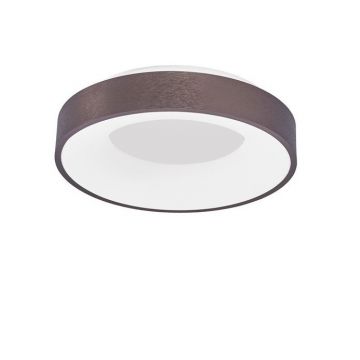 Plafoniera LED moderna 38cm RANDO THIN cafenie NVL-9353833