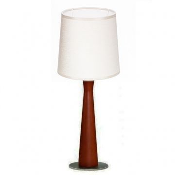 Veioza eleganta cu baza din lemn BARON KB TL1 SMALL cires
