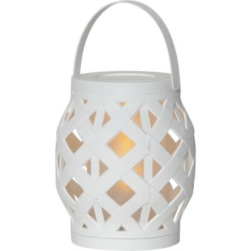 Felinar Star Trading Flame Lantern, Ã®nÄu0083lÈu009Bime 16 cm, alb