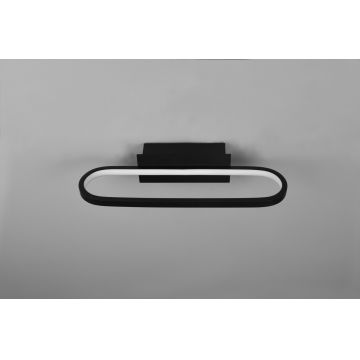 Aplica de perete Gianni, TRIO, 40x14.8x7.5 cm, 17W, 1x SMD, metal, negru mat