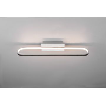 Aplica de perete Gianni, TRIO, 60x15x8 cm, 22W, 1x SMD, metal, argintiu
