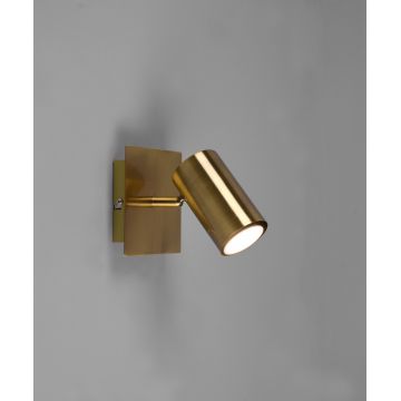 Aplica de perete Marley, TRIO, 12x12x15 cm, 25W, 1x GU10, metal, bronz antic