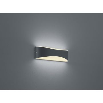 Aplica de perete pentru exterior Konda, TRIO, 23x5.6x7.2 cm, 9W, 1x SMD, aluminiu/plastic, antracit