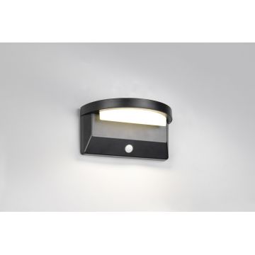 Aplica de perete pentru exterior Moro, RL, 20x10x10 cm, 8W, 1x SMD, plastic, negru mat
