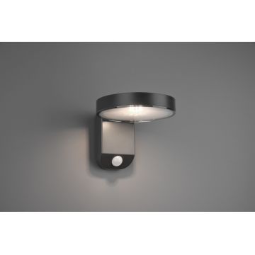 Aplica de perete pentru exterior Posadas, RL, 15x18.3x12 cm, 4.5W, 1x SMD, plastic, antracit