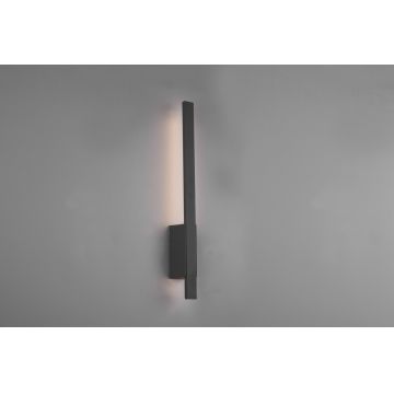Aplica de perete pentru exterior Tawa, TRIO, 5x6.5x50 cm, 7.5W, 1x SMD, aluminiu, antracit