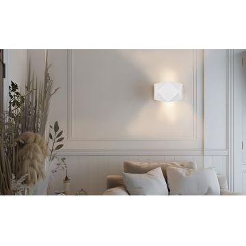 Aplica de perete Zandor, TRIO, 18x6x13 cm, 6.5W, 1x LED, metal, alb mat