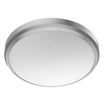 Aplica LED  Philips Doris, 6W, 600 lm, 2700K, IP54, 22 cm, Nichel