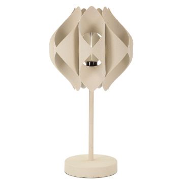 Lampa de masa Space, Mauro Ferretti, 1 x E27, 40W, 28x57 cm, fier, crem