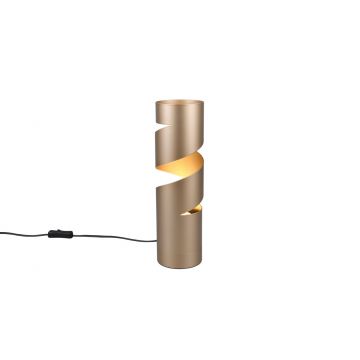 Lampa de masa Stream, TRIO, 12x35 cm, 10W, 1x GU10, metal, bronz