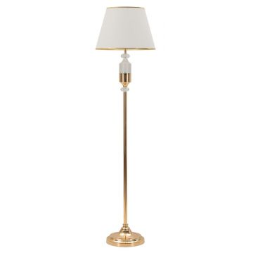 Lampadar Gipsy, Mauro Ferretti, 1 x E27, 40W, 40x160 cm, fier, auriu/alb
