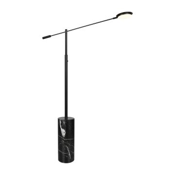 Lampadar negru LED (înălțime 145 cm) Fiore – Trio Select