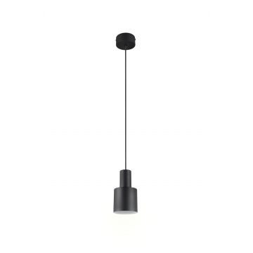 Lustra Agudo, TRIO, 12x150 cm, 10W, 1x E27, metal, negru mat