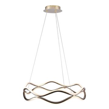 Lustră alămie LED ø 50 cm Vave – Candellux Lighting