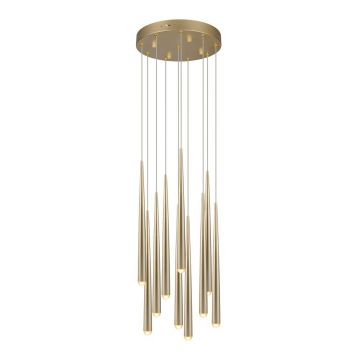 Lustră aurie LED ø 30 cm Cala – Trio Select