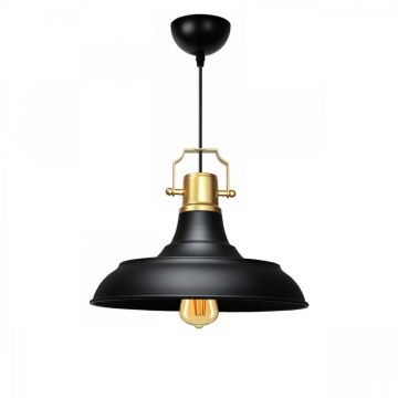 Lustră cu abajur din metal ø 25 cm Tarsus – Opviq lights