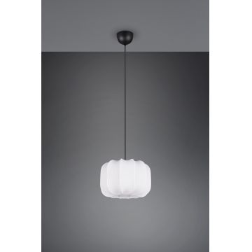 Lustra Madleine, RL, 25x150 cm, 10W, 1x E27, metal, negru mat/alb