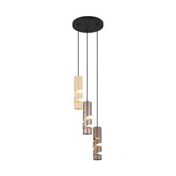 Lustra Stream, TRIO, 30x150 cm, 10W, 3x GU10, metal, multicolor