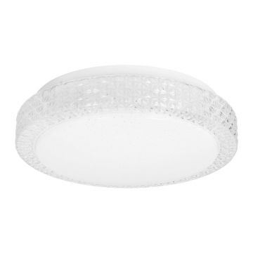 Plafonieră albă LED 27x27 cm Rabel – Candellux Lighting