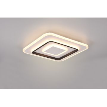 Plafoniera Jora, RL, 40x40x6 cm, 46W, 1x SMD, metal, alb mat