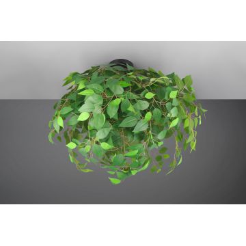 Plafoniera Leavy, RL, 70x73 cm, 28W, 3x E14, metal, verde