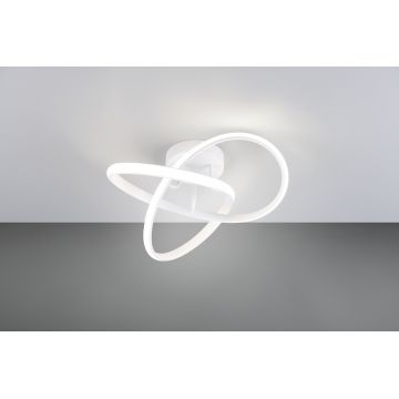 Plafoniera Meo, RL, 40x15 cm, 15W, 1x SMD, metal, alb mat