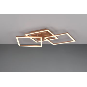 Plafoniera Trail, RL, 52.5x52.5x7 cm, 31W, 1x SMD, metal, bronz