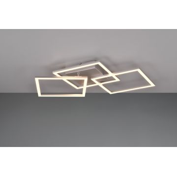 Plafoniera Trail, RL, 52.5x52.5x7 cm, 31W, 1x SMD, metal, gri