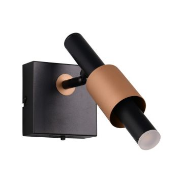 Spot negru/bronz LED 20,5x10 cm Ikaris – Trio Select