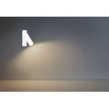 Aplica de perete Ambala, TRIO, 17x13x17.5 cm, 5.5W, 1x SMD, metal, alb mat