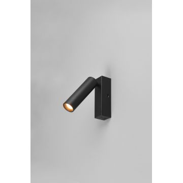 Aplica de perete Ambala, TRIO, 17x13x17.5 cm, 5.5W, 1x SMD, metal, negru mat