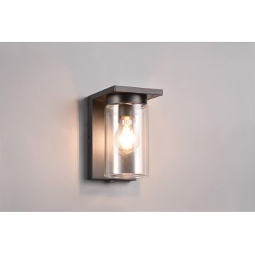 Aplica de perete pentru exterior Ardila, TRIO, 11.5x19 cm, 40W, 1x E27, aluminiu, negru mat