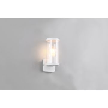 Aplica de perete pentru exterior Bonito, RL, 9.5x12x23 cm, 28W, 1x E27, aluminiu, alb mat