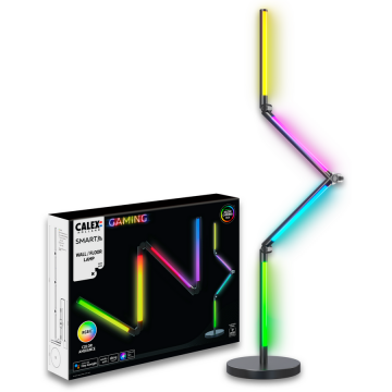 Calex Lampadar Calex Smart Gaming RGBIC, 12W, 140cm