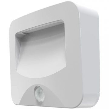Calex Spot LED exterior Calex Spot On cu senzor, lumina calda, 10 lm, cu baterii, IP44, Negru