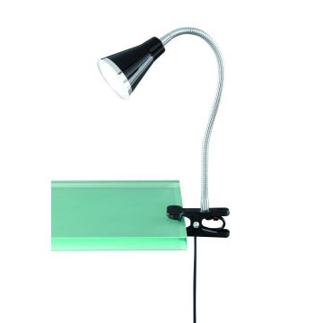 Lampa de masa Arras, RL, 7x32 cm, 4W, 1x SMD LED, plastic, negru