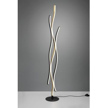 Lampadar Blaze, TRIO, 20.5x138 cm, 28W, 1x SMD LED, metal, bronz/negru