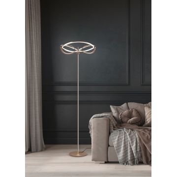 Lampadar Charivari, TRIO, 52x175 cm, 31W, 1x SMD LED, metal, bronz mat