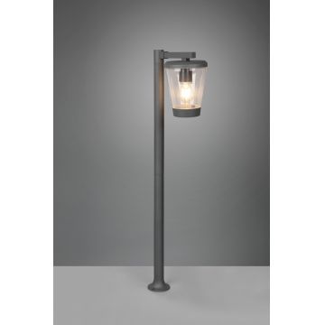 Lampadar de exterior Cavado, TRIO, 16x27x100 cm, 40W, 1x E27, aluminiu, antracit