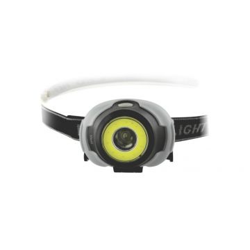 Lanterna de cap frontala well cu led+cob, 80+154 lm, baterii aaa x3 (neincluse)