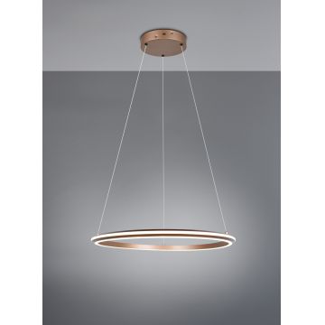 Lustra Amador, TRIO, 75x150 cm, 48W, 1x SMD, metal, aramiu
