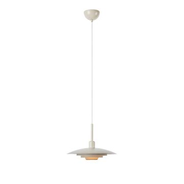 Lustră bej cu abajur din metal ø 35 cm Piny – Markslöjd