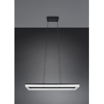 Lustra Camino, RL, 70x20x150 cm, 27W, 1x SMD LED, plastic, negru mat